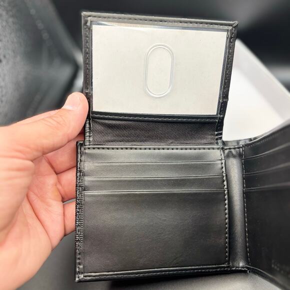 Dockers Men’s Leather Bifold Wallet 31DP220058 Black Color NIB - Picture 6 of 17